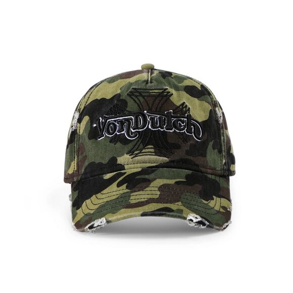 Von Dutch MotoCross Strapback Hat – Camo MSRP89 - Picture 1 of 5